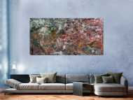 Modernes abstraktes Acrylbild bunt