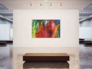 Abstraktes Actylbild bunt modern Loft XXL