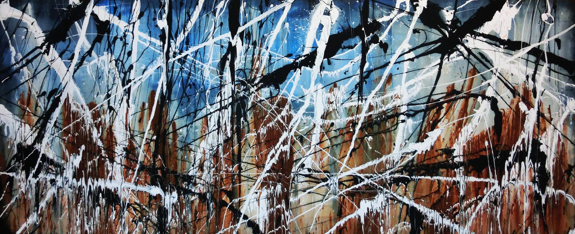 Abstraktes Gemälde modern