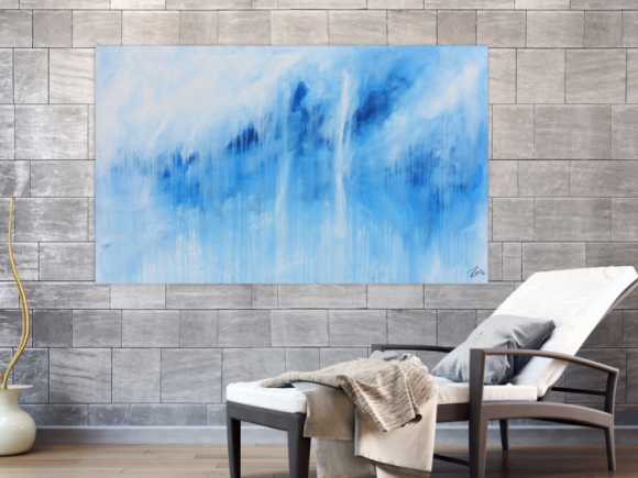 Kunstdruck Ausschnitt erstellen abstraktes Gemälde Nr. 344