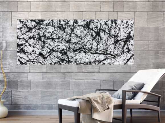 Kunstdruck Ausschnitt erstellen abstraktes Gemälde Nr. 346