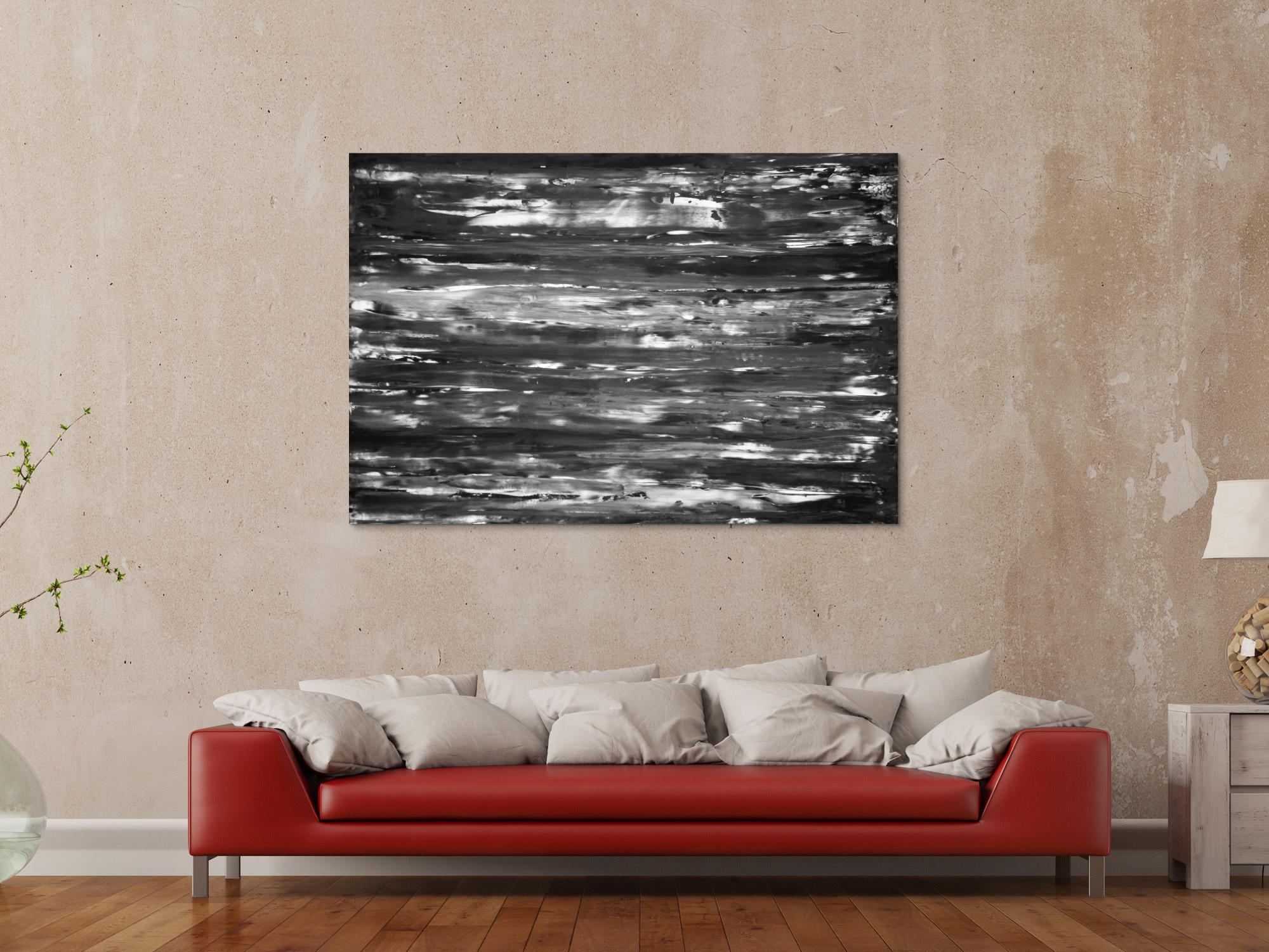 Original abstrakt Acrylgemälge