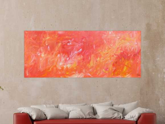 Kunstdruck Ausschnitt erstellen abstraktes Gemälde Nr. 355