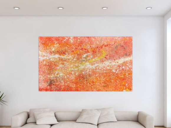 Kunstdruck Ausschnitt erstellen abstraktes Gemälde Nr. 383