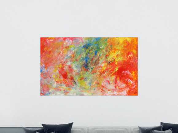 Kunstdruck Ausschnitt erstellen abstraktes Gemälde Nr. 385