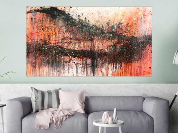 Kunstdruck Ausschnitt erstellen abstraktes Gemälde Nr. 386