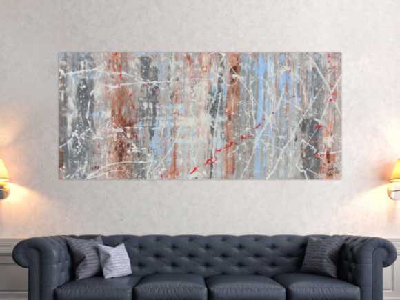 Kunstdruck Ausschnitt erstellen abstraktes Gemälde Nr. 396
