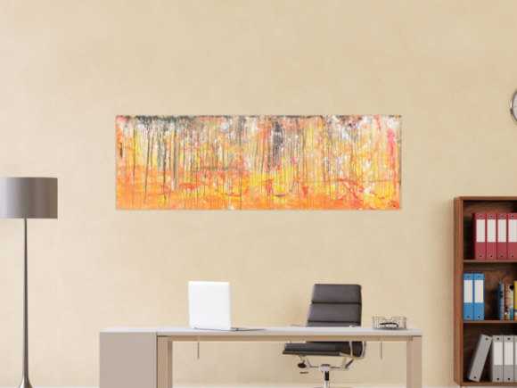 Kunstdruck Ausschnitt erstellen abstraktes Gemälde Nr. 401