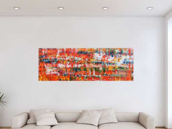 Kunstdruck Ausschnitt erstellen abstraktes Gemälde Nr. 411