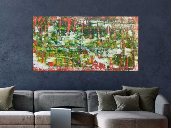 Kunstdruck Ausschnitt erstellen abstraktes Gemälde Nr. 418