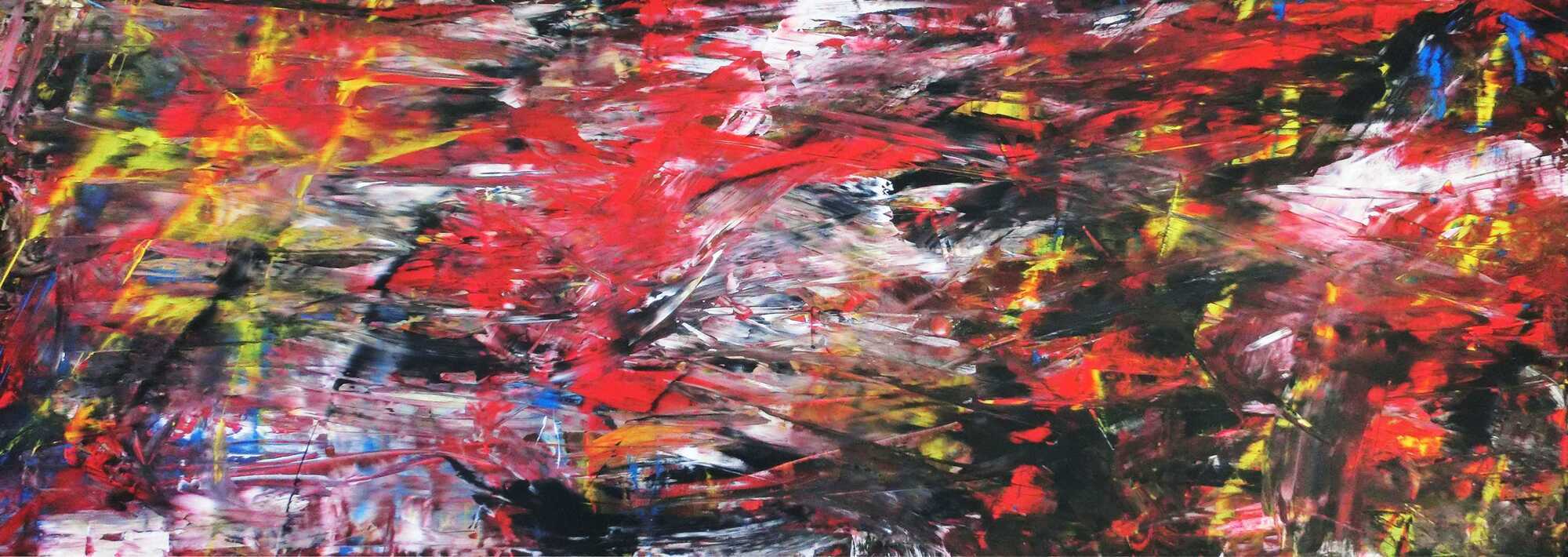 Abstraktes Gemälde moderne art