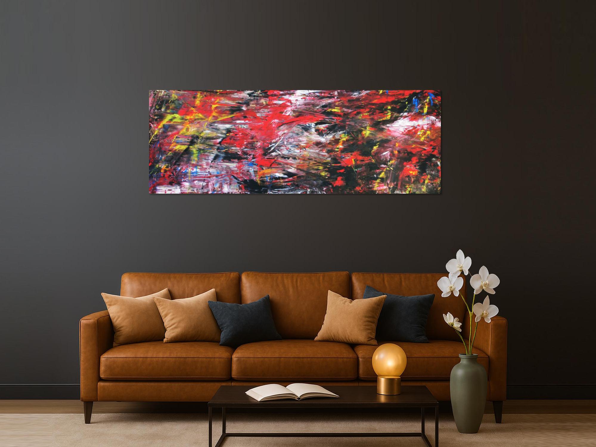 Abstraktes Gemälde moderne art