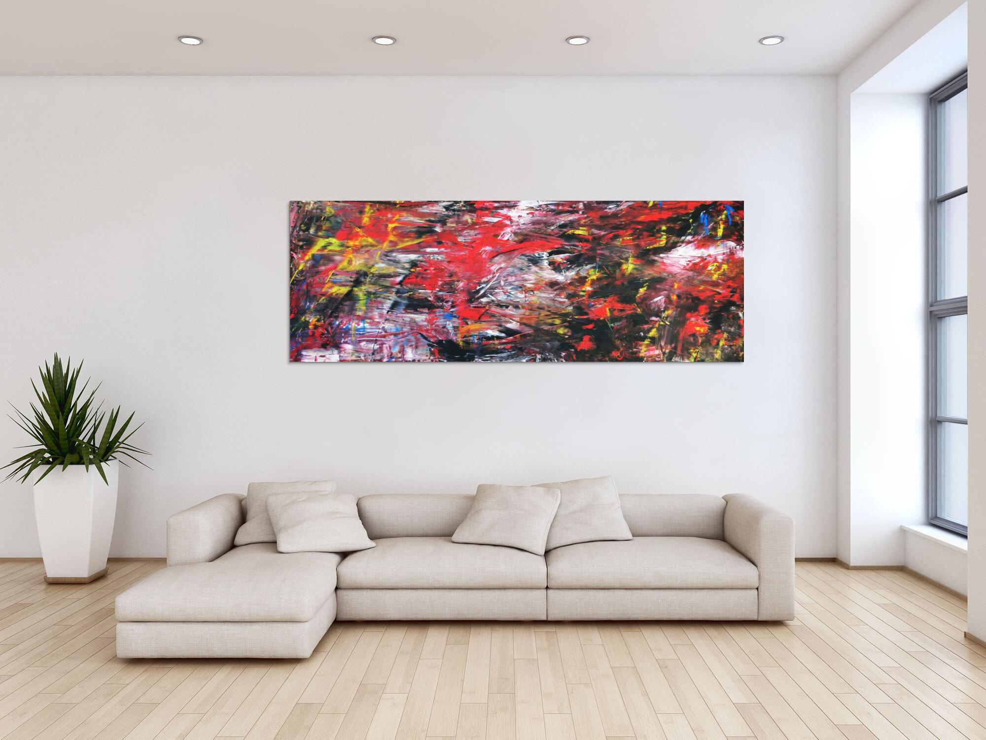 Abstraktes Gemälde moderne art