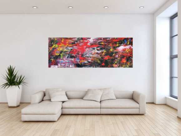 Abstraktes Gemälde moderne art