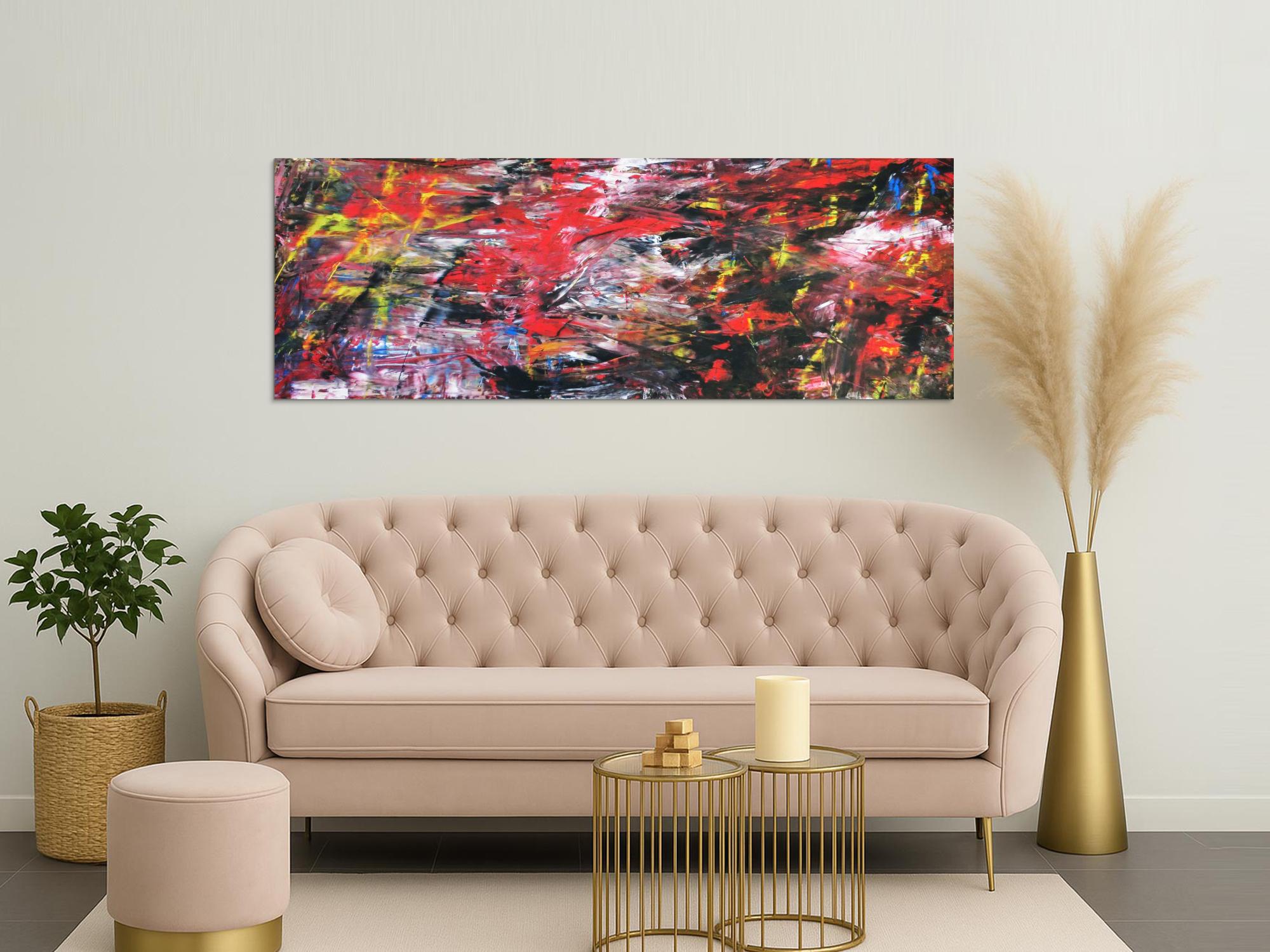 Abstraktes Gemälde moderne art