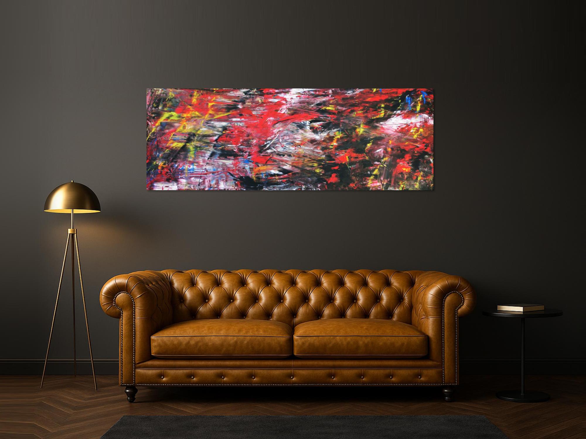 Abstraktes Gemälde moderne art