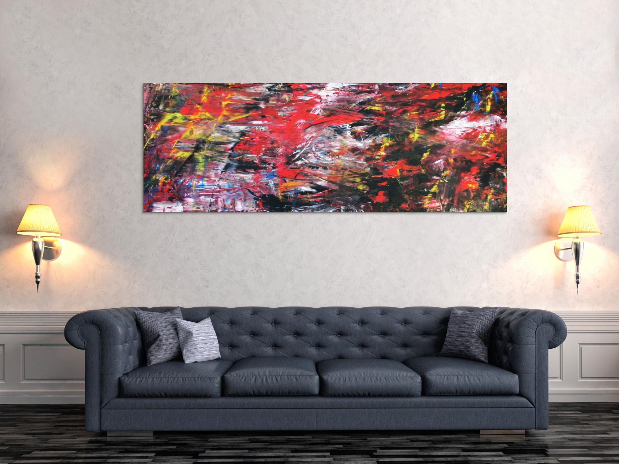 Abstraktes Gemälde moderne art