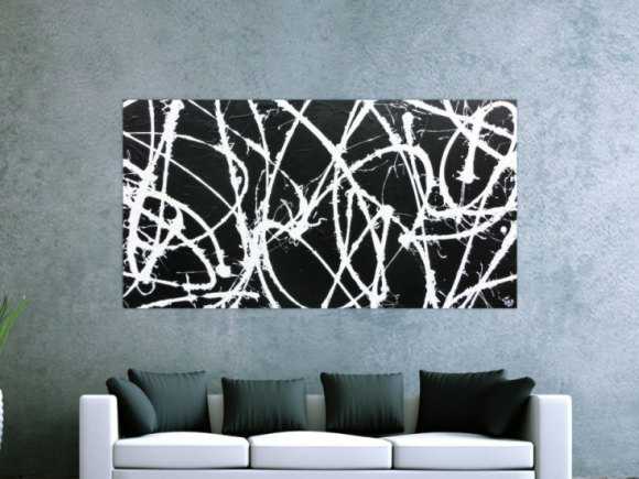 Kunstdruck Ausschnitt erstellen abstraktes Gemälde Nr. 424