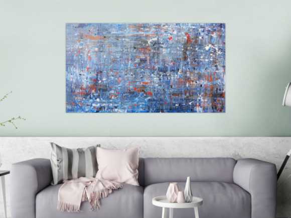 Kunstdruck Ausschnitt erstellen abstraktes Gemälde Nr. 443