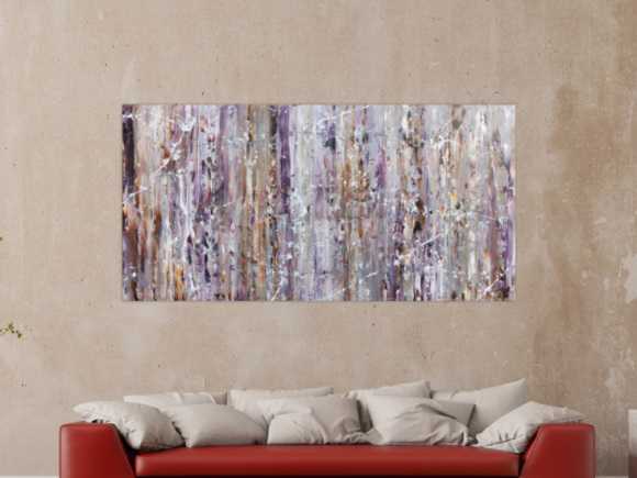 Kunstdruck Ausschnitt erstellen abstraktes Gemälde Nr. 445