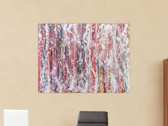 Kunstdruck Ausschnitt erstellen abstraktes Gemälde Nr. 447