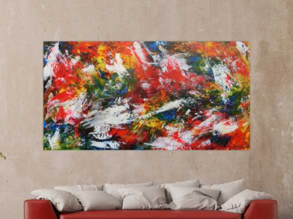 Kunstdruck Ausschnitt erstellen abstraktes Gemälde Nr. 452