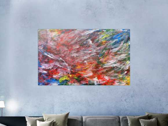 Kunstdruck Ausschnitt erstellen abstraktes Gemälde Nr. 456