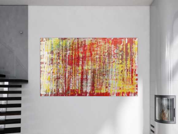 Kunstdruck Ausschnitt erstellen abstraktes Gemälde Nr. 463