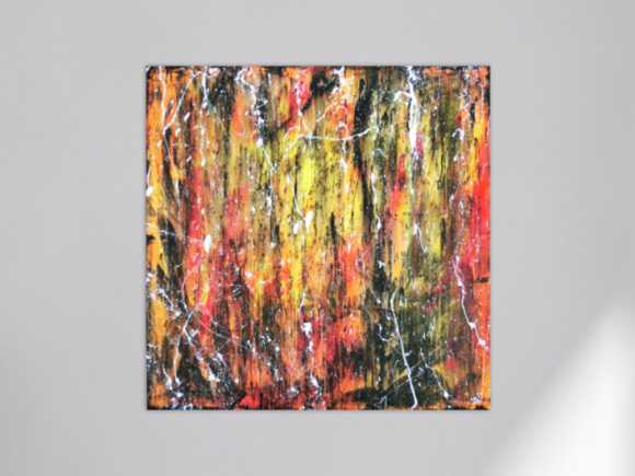 Kunstdruck Ausschnitt erstellen abstraktes Gemälde Nr. 47