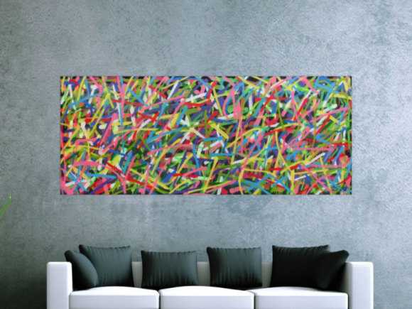 Kunstdruck Ausschnitt erstellen abstraktes Gemälde Nr. 471