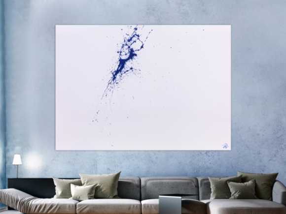 Kunstdruck Ausschnitt erstellen abstraktes Gemälde Nr. 482