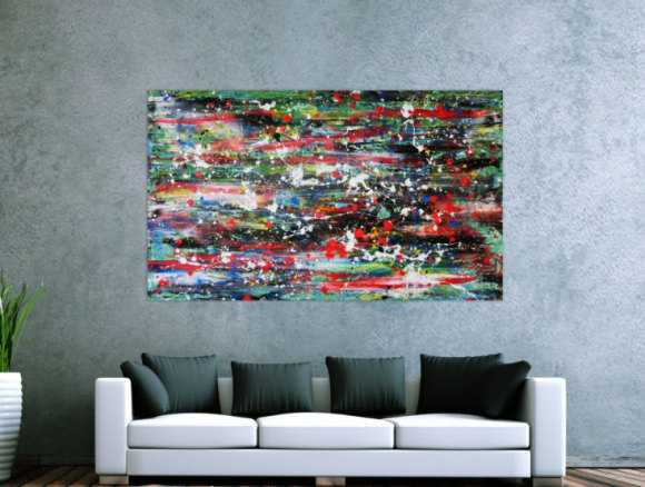 Kunstdruck Ausschnitt erstellen abstraktes Gemälde Nr. 49