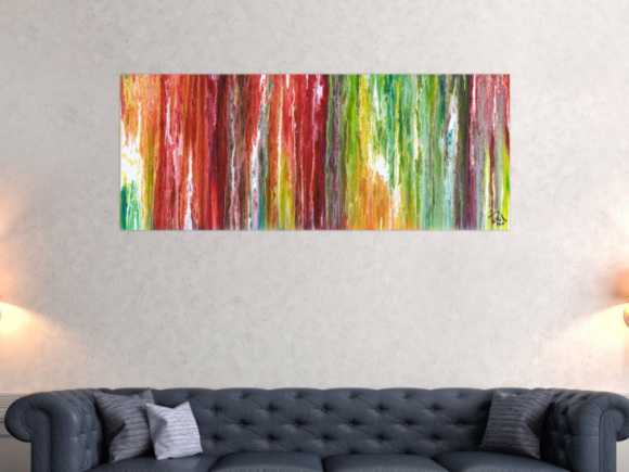 Kunstdruck auf Leinwand abstraktes Gemälde Nr. 496
