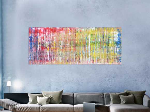 Kunstdruck Ausschnitt erstellen abstraktes Gemälde Nr. 499