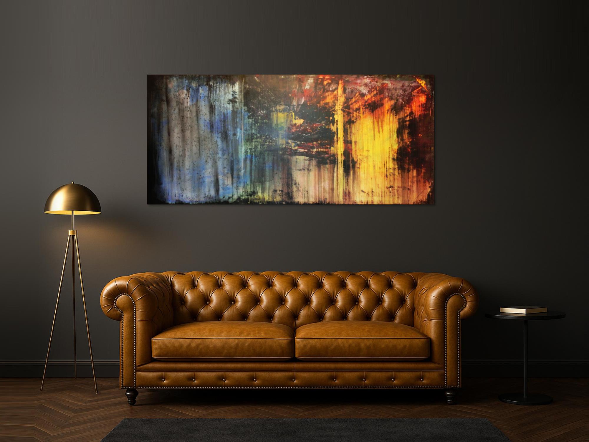 Sehr schönes abstraktes Acrylgemälde