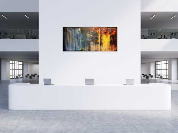 Sehr schönes abstraktes Acrylgemälde