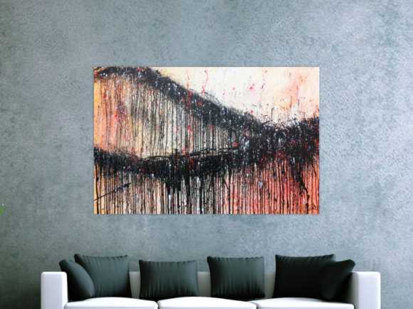 Kunstdruck Ausschnitt erstellen abstraktes Gemälde Nr. 505