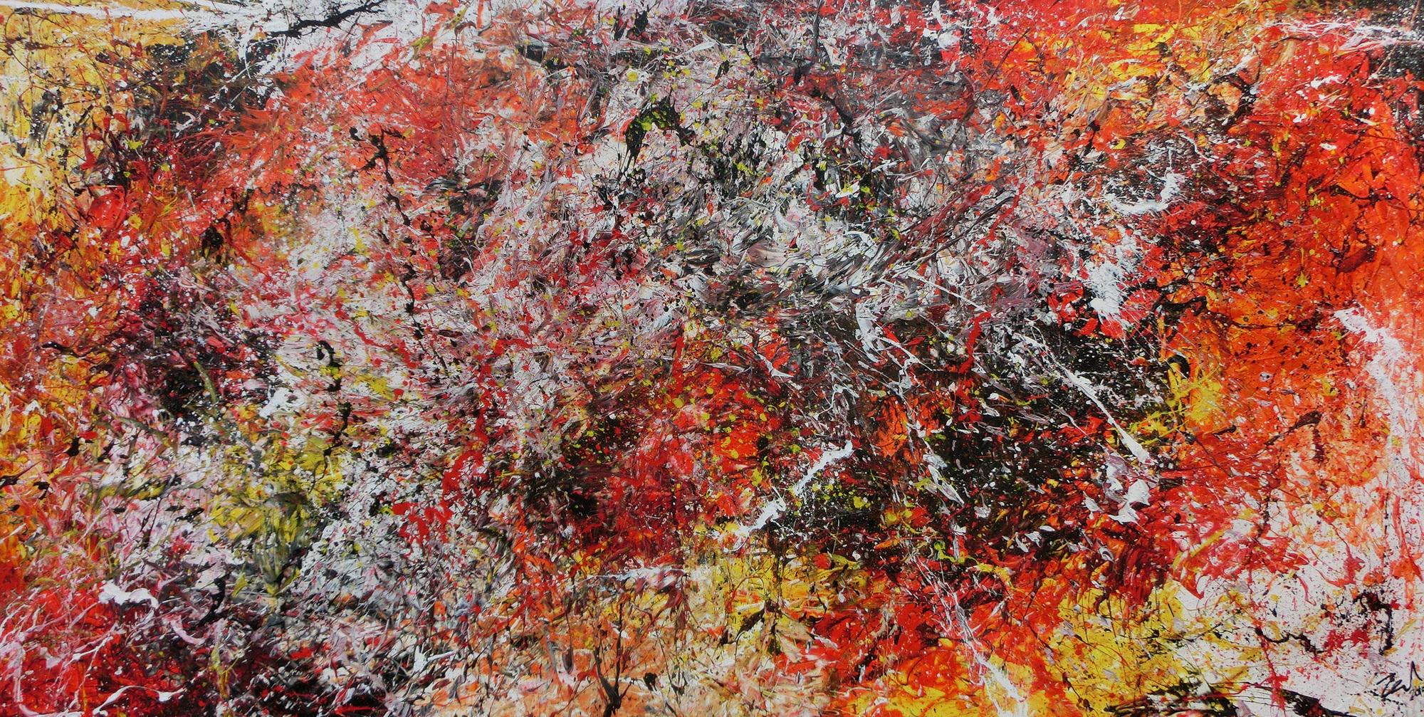 XXXL Acrylgemälde abstrakt