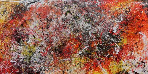 XXXL Acrylgemälde abstrakt