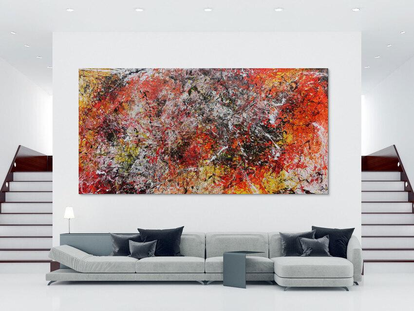 XXXL Acrylgemälde abstrakt