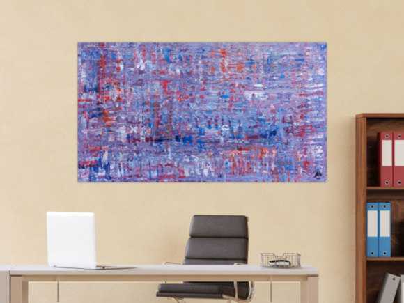 Kunstdruck Ausschnitt erstellen abstraktes Gemälde Nr. 512