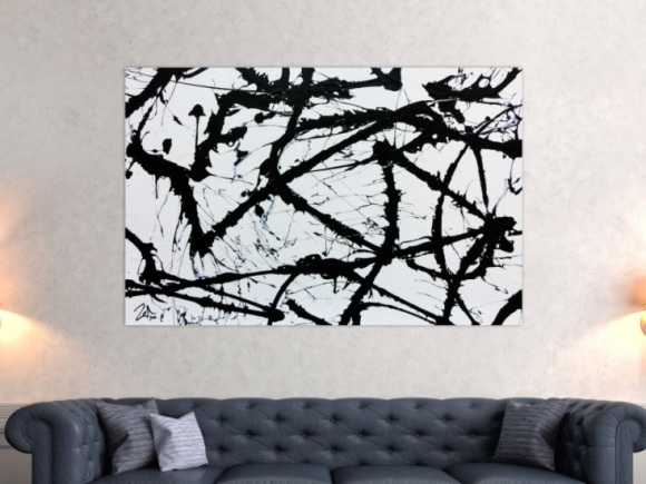 Kunstdruck Ausschnitt erstellen abstraktes Gemälde Nr. 536