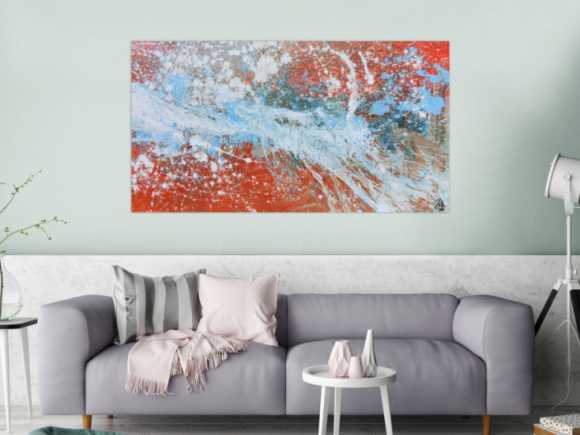 Kunstdruck Ausschnitt erstellen abstraktes Gemälde Nr. 538