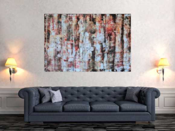 Abstraktes Acrylbild 