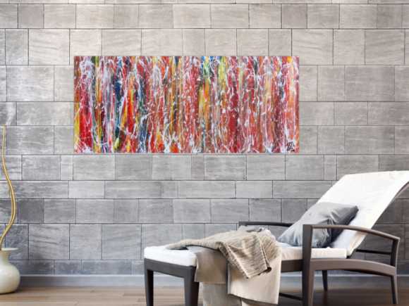 Kunstdruck Ausschnitt erstellen abstraktes Gemälde Nr. 540