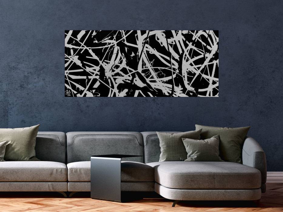 Hochwertige Kunst auf Leinwand Minimalistisches Gemälde aus Acryl