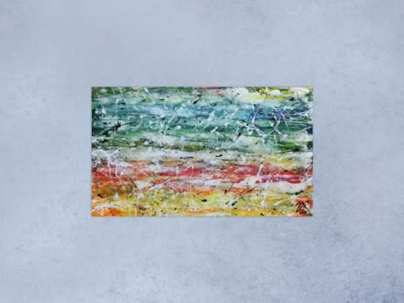 Kunstdruck Ausschnitt erstellen abstraktes Gemälde Nr. 546
