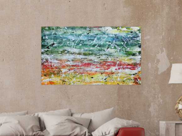 Kunstdruck Ausschnitt erstellen abstraktes Gemälde Nr. 546