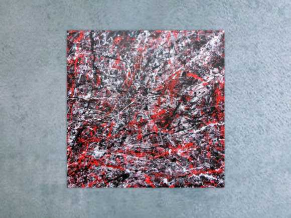 Kunstdruck Ausschnitt erstellen abstraktes Gemälde Nr. 564