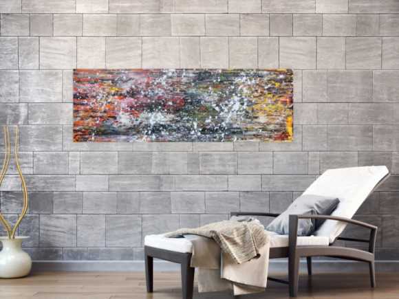 Kunstdruck Ausschnitt erstellen abstraktes Gemälde Nr. 568